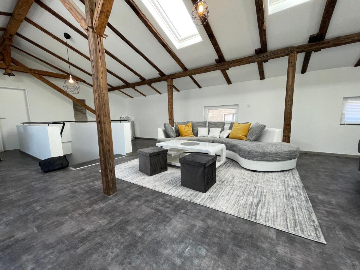 Gleis 13 - The Loft Im Ehemaligen Lokschuppen Apartment Bueckeburg Ngoại thất bức ảnh