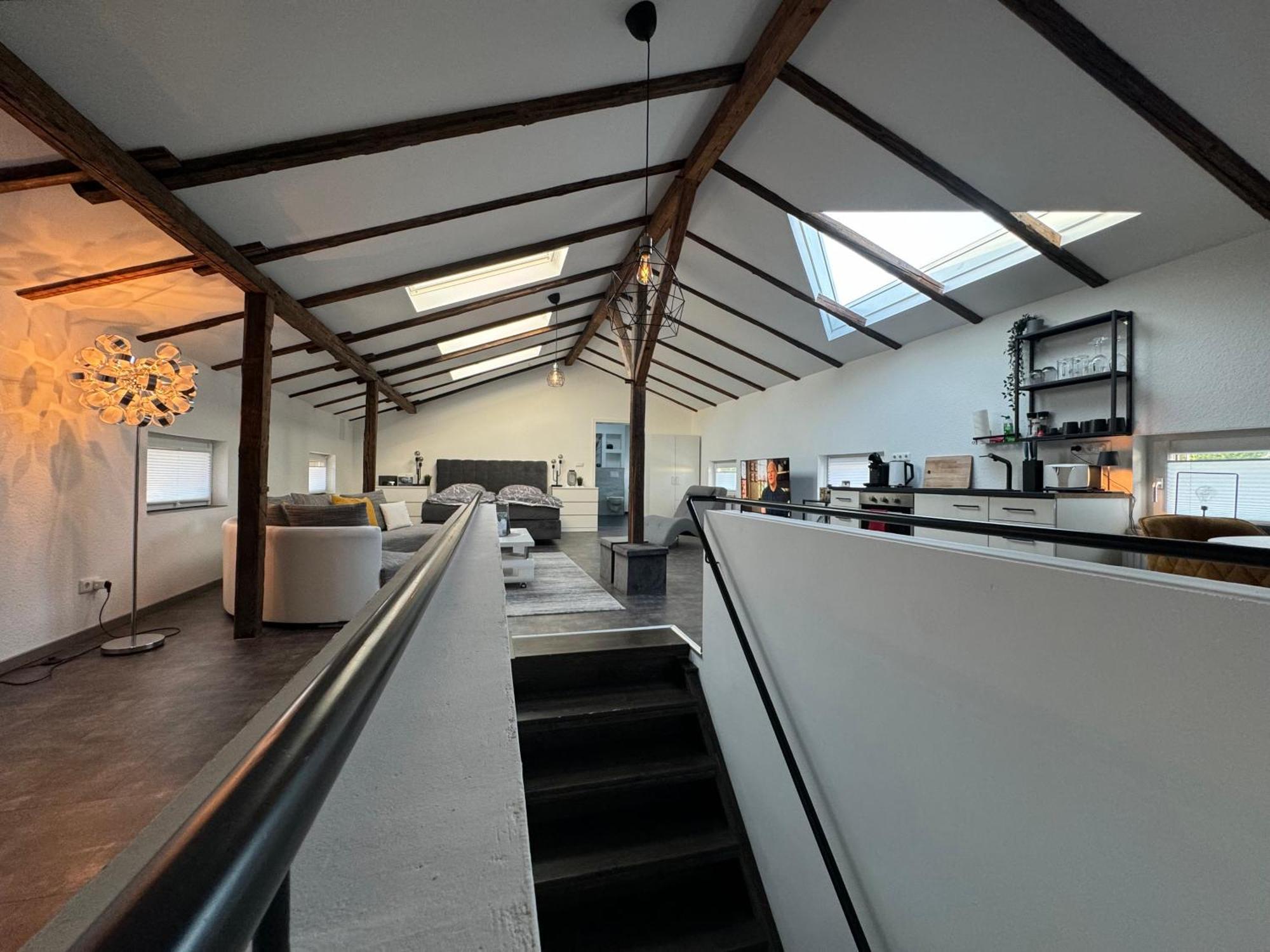Gleis 13 - The Loft Im Ehemaligen Lokschuppen Apartment Bueckeburg Ngoại thất bức ảnh