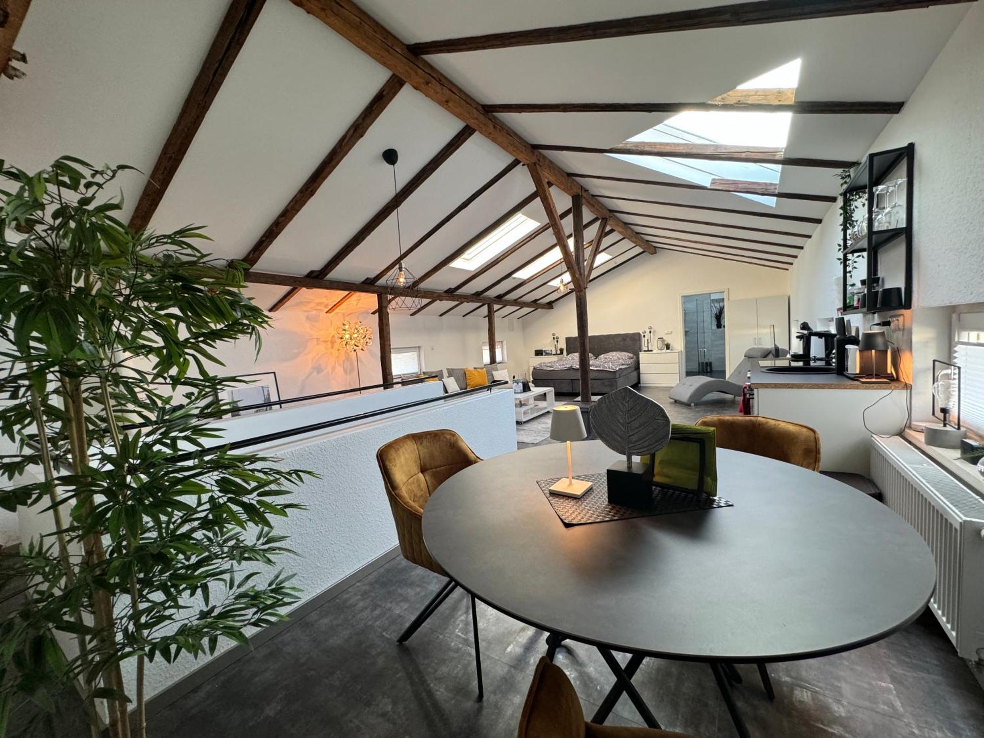 Gleis 13 - The Loft Im Ehemaligen Lokschuppen Apartment Bueckeburg Ngoại thất bức ảnh